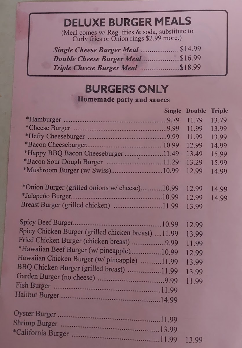 Herfy's Burger Menu - Image 4